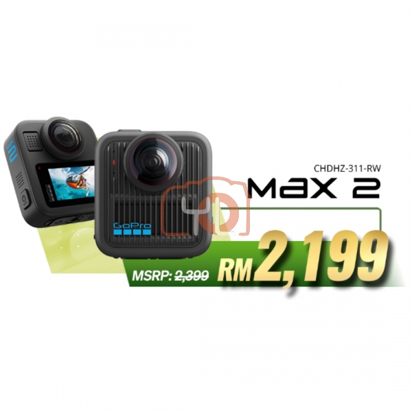 GoPro MAX 2 360 Action Camera  (RAMADAN PROMO)