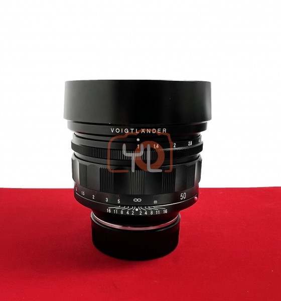 [USED-PJ33] Voigtlander 50mm F1.0 Nokton ASPH VM (Leica M) , 90% Like New Condition (S/N:07210113)