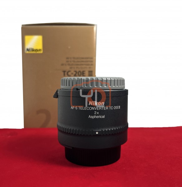 [USED-PJ33] Nikon 2x TC-20 E III AF-S Teleconverter, 95% Like New Condition (S/N:282763)