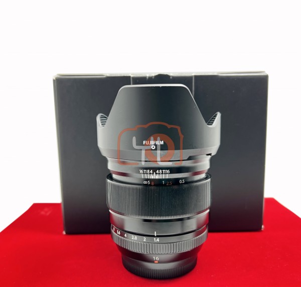 [USED-PJ33] Fujifilm 16mm F1.4 R XF WR , 95%Like New Condition, S/N:58A01361