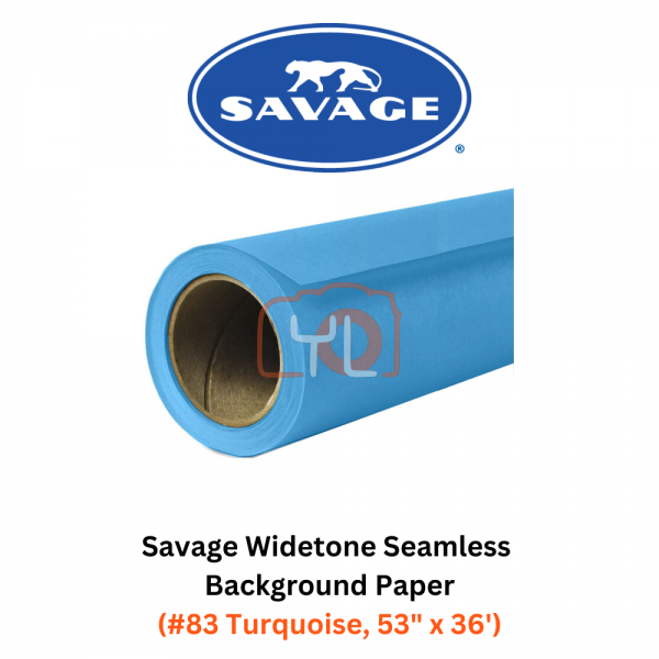 Savage Widetone Seamless Background Paper (#83 Turquoise, 53