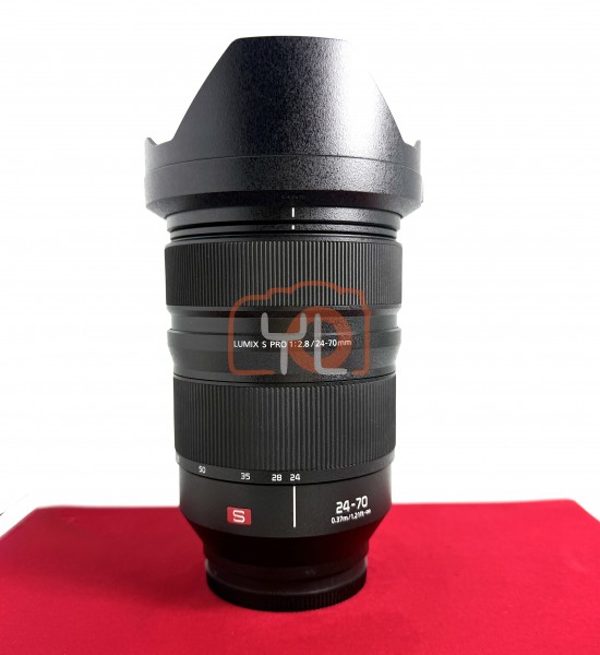 [USED-PJ33] Panasonic  24-70mm F2.8 Lumix S PRO Lens, 95% Like New Condition (S/N:SP2LD201049)