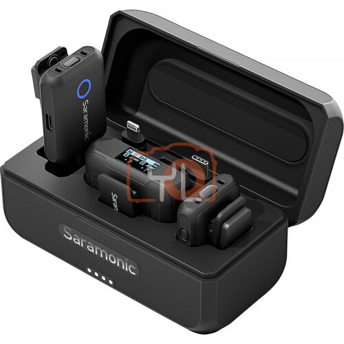 Saramonic Blink 500 B2+ 2-Person Wireless Clip-On Microphone System for Cameras and Mobile Devices (2.4 GHz)