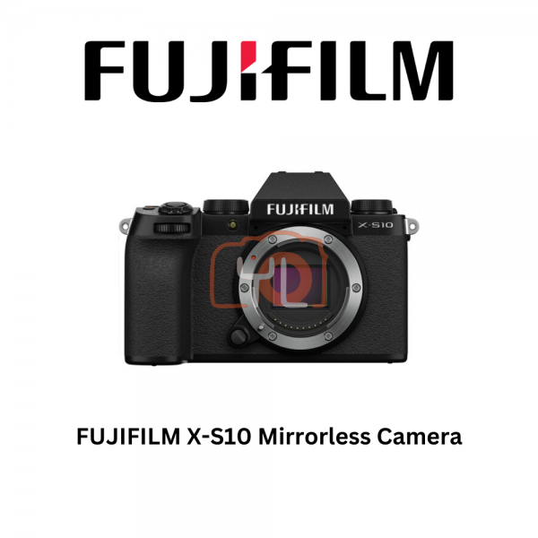 Fujifilm X-S10 - Body (Free 32GB SD Card)