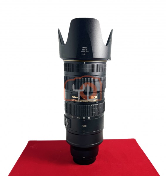 [USED-PJ33] Nikon 70-200mm F2.8 G VR II AFS, 90% Like New Condition (S/N:20393820)