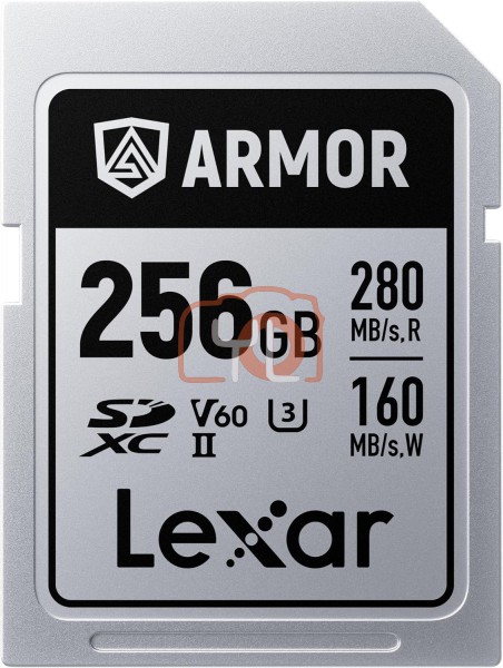 Lexar 256GB Armor Silver PRO SD Memory Card