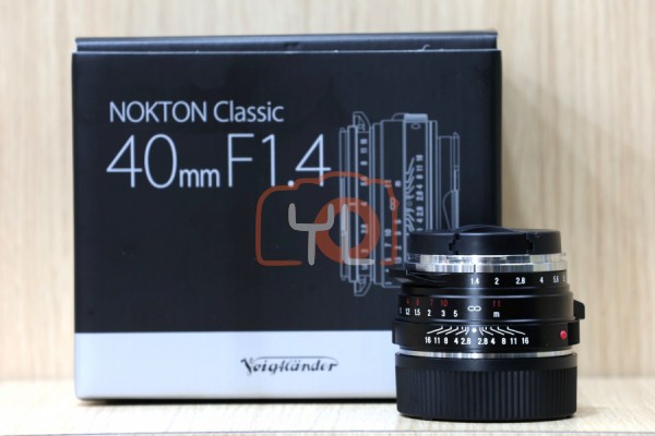 [USED-LowYat G1] Voigtlander 40MM F1.4 MC Nokton Classic For VM Mount 95%LIKE NEW CONDITION S/N:07327183