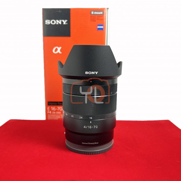 [USED-PJ33] Sony 16-70mm F4 ZA OSS E-Mount , 85%Like New Condition (S/N:1804707)