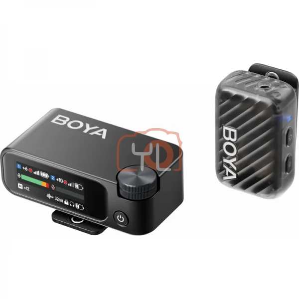 BOYA (BOYAMIC 2-03) AI-Powered Mini Wireless Microphone (1TX+1RX)