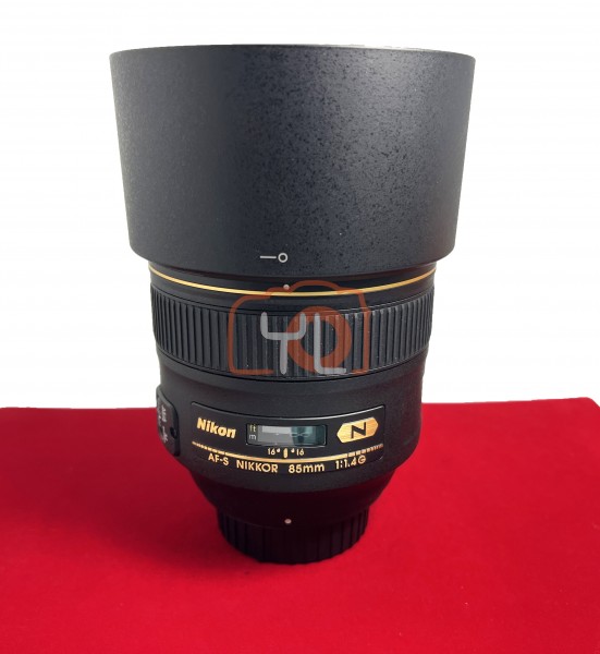 [USED-PJ33] Nikon 85mm F1.4 G AFS, 90% Like New Condition (S/N:259260)