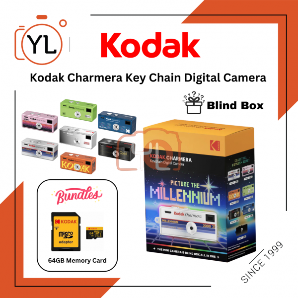 Kodak Charmera Millennium Edition Digital Camera + card (64GB)
