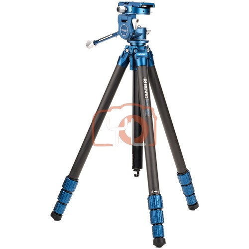 Benro TSSL18CPHVF3 SuperSlim Carbon Fiber Series 1.5 Tripod with PHVF3 Hybrid Flip Head