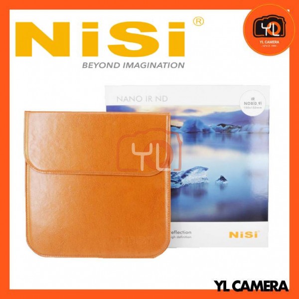 NiSi 150x150mm Nano IR Neutral Density filter – ND8 (0.9) – 3 Stop