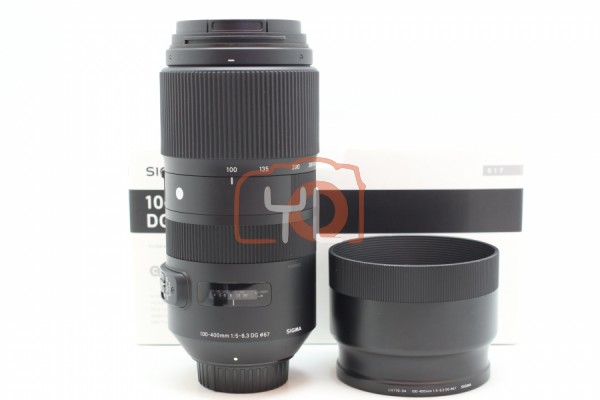 [USED-PUDU] Sigma 100-400MM F5-6.3 DG OS Contemporary For Nikon 95%LIKE NEW CONDITION SN:52565852