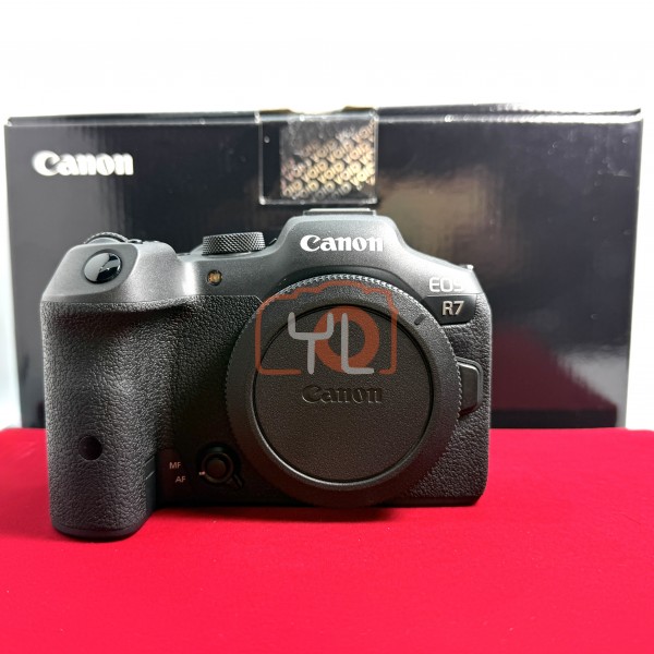 [USED-PJ33] Canon Eos R7 Body (Shutter Count: 9K) , 95% Like New Condition (S/N:108034000464)