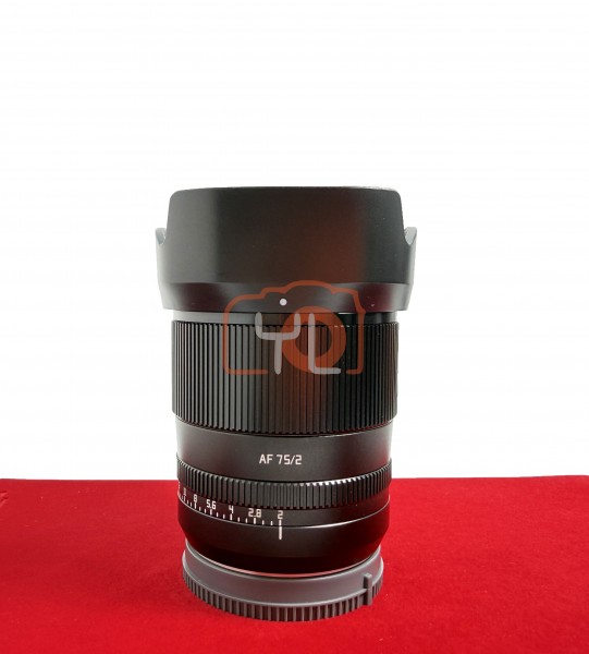 [USED-PJ33]  TT Artisan 75mm F2 AF (Sony FE), 95% Condition Like New (S/N:001790)