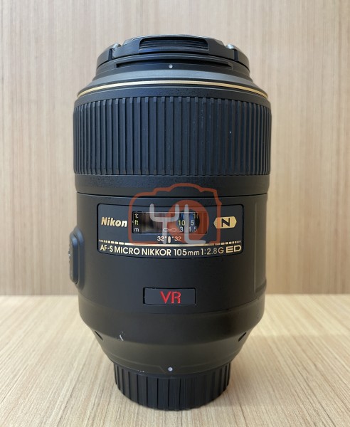 [USED @ IOI CITY]-Nikon AF-S VR Micro-NIKKOR 105mm F2.8G Lens,90% Condition Like New,S/N:339293