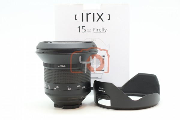 [USED-PUDU] IRIX 15mm f/2.4 FIREFLY (Nikon F) 95%LIKE NEW CONDITION SN:00217060035