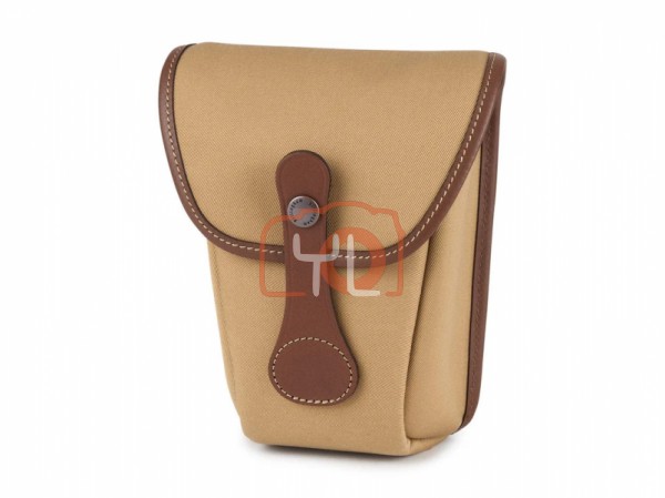 Billingham AVEA 8 End Pocket (Khaki Canvas with Tan Leather Trim, 1.1L)