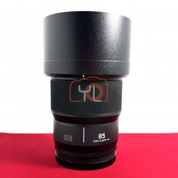 [USED-PJ33] Panasonic 85mm F1.8 LUMIX S, 95% Like New Condition (S/N:XK5CE201155)