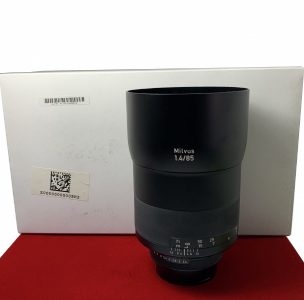 [USED-PJ33] Zeiss 85MM F1.4 Milvus ZF.2 (Nikon), 95% Like New Condition (S/N:51608062)
