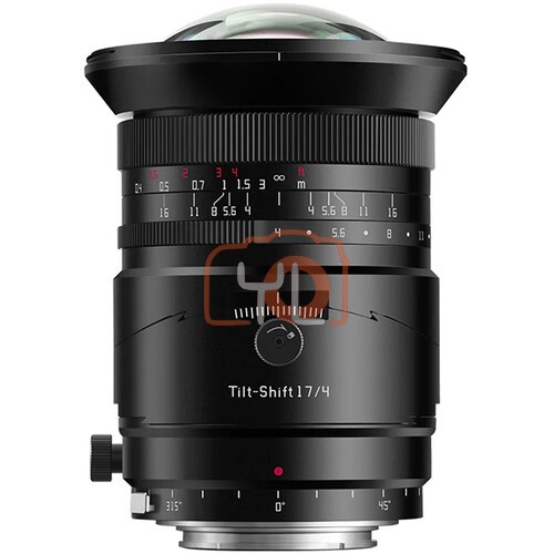TTArtisan 17mm f4 Tilt-Shift Lens (FUJIFILM G, Black)