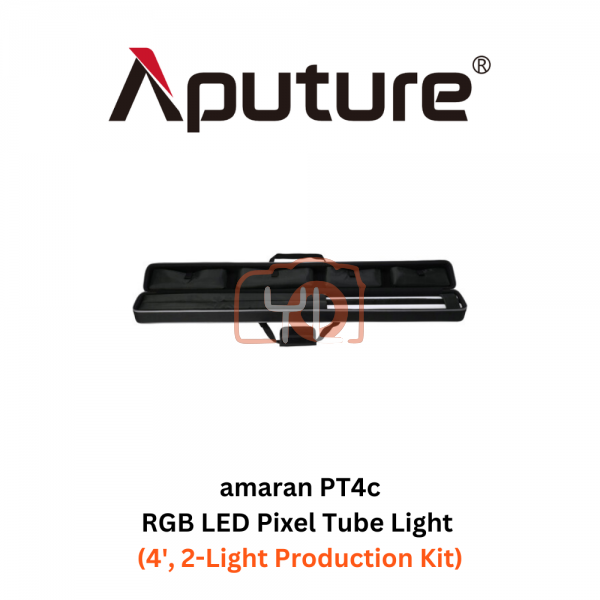 amaran PT4c RGB LED Pixel Tube Light (4', 2-Light Production Kit)