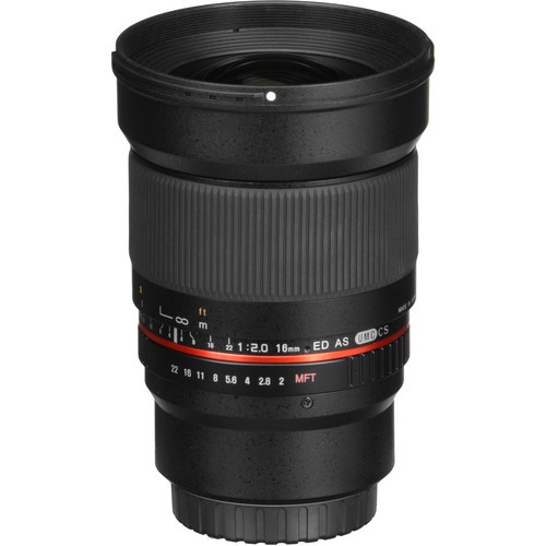 Samyang 16mm F2.0 ED AS UMC CS Lens for Canon EF-M Mount