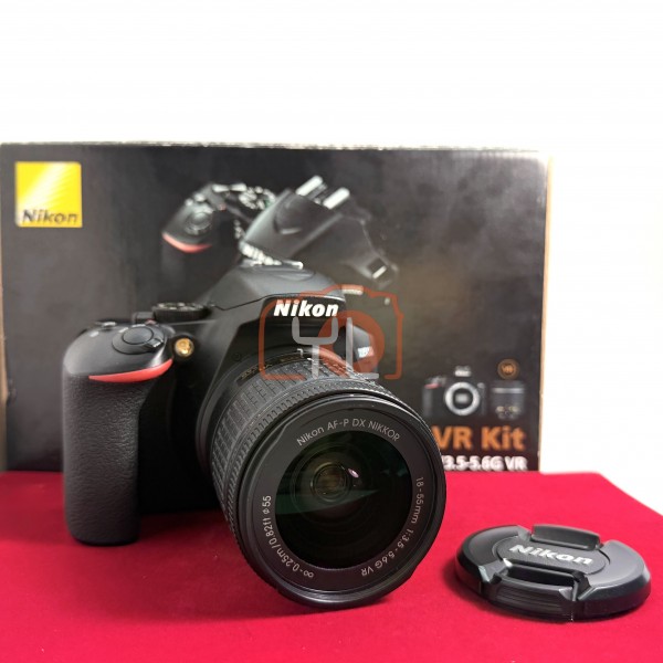 [USED-PJ33] Nikon D3500 Kit 18-55mm (Shutter Count :12K) , 95% Like New Condition (S/N:8224172)