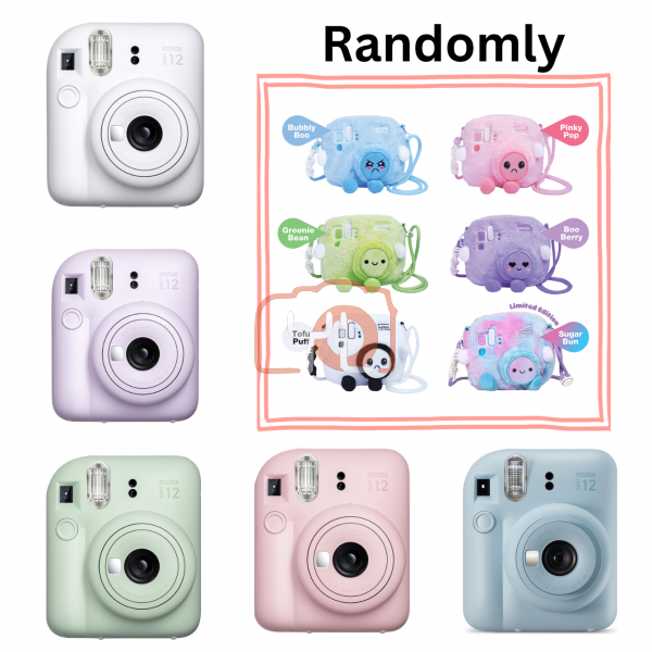 Fujifilm Instax Mini 12 MelloBuddies Kit (Pink)