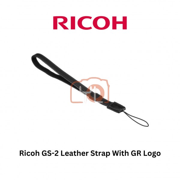 Ricoh GS-2 Leather Strap With GR Logo