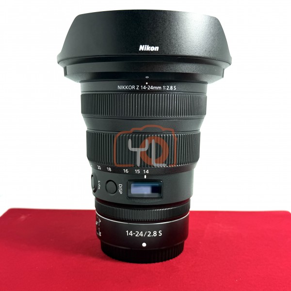 [USED-PJ33] Nikon 14-24mm F2.8 S Z , 95% Like New Condition (S/N:20029498)