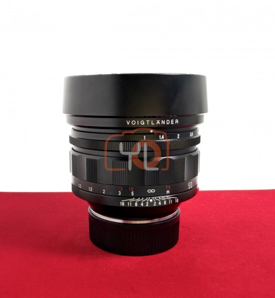 [USED-PJ33] Voigtlander 50mm F1.0 Nokton ASPH VM (Leica M), 85% Like New Condition (S/N:7250932)