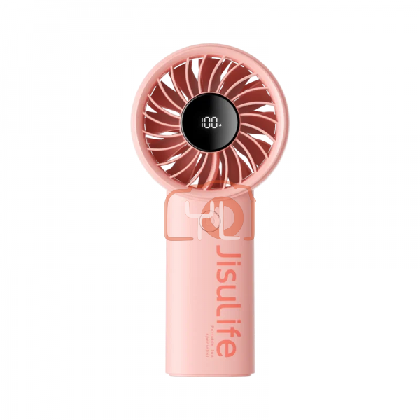 Jisulife Life4 3600mAh Powerful Handheld Fan  - (Pink)