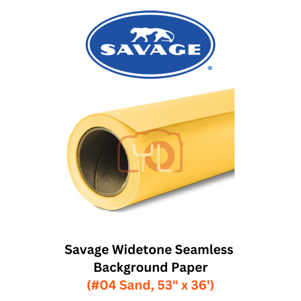 Savage Widetone Seamless Background Paper (#04 Sand, 53