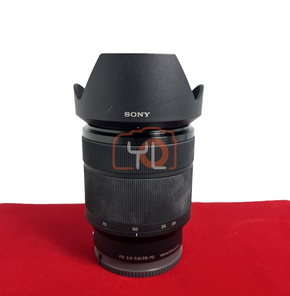 [USED-PJ33] Sony 28-70mm F3.5-5.6 OSS FE, 90% Like New Condition (S/N:4218383)