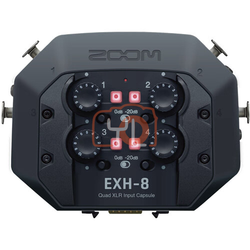 Zoom EXH 8 Quad XLR Input Capsule