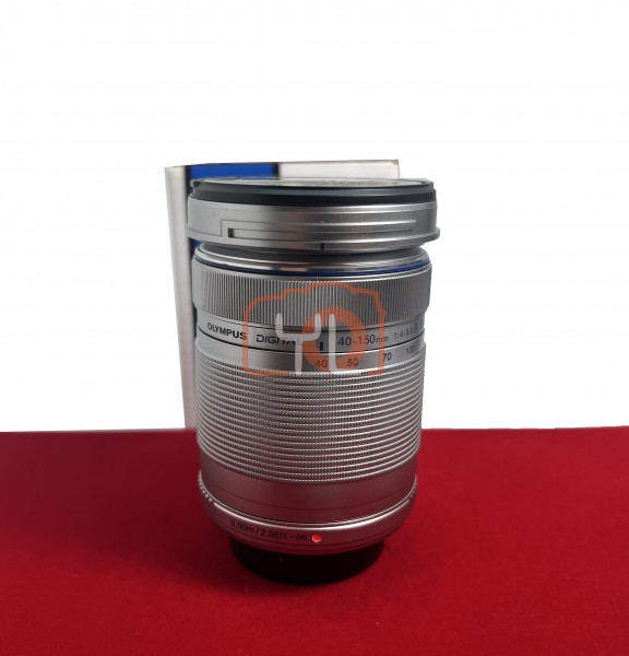 [USED-PJ33] Olympus 40-150mm F4-5.6 R M.Zuiko Digital (Silver) , 95% Like New Condition (S/N:ABK925896)