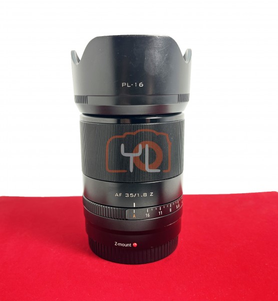 [USED-PJ33] Viltrox 35mm F1.8 AF (Nikon Z), 85% Like New Condition (S/N:16A4109815)