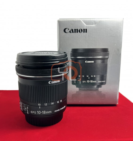 [USED-PJ33] Canon 10-18mm F4.5-5.6 EFS IS STM, 90% Like New Condition (S/N:2212003244)