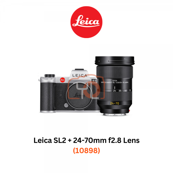 Leica SL2 + 24-70mm f2.8 Lens (Silver)