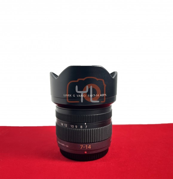 [USED-PJ33] Panasonic 7-14mm F4 Lumix G Vario ASPH  , 90% Like New Condition (S/N:SNOBC001077)