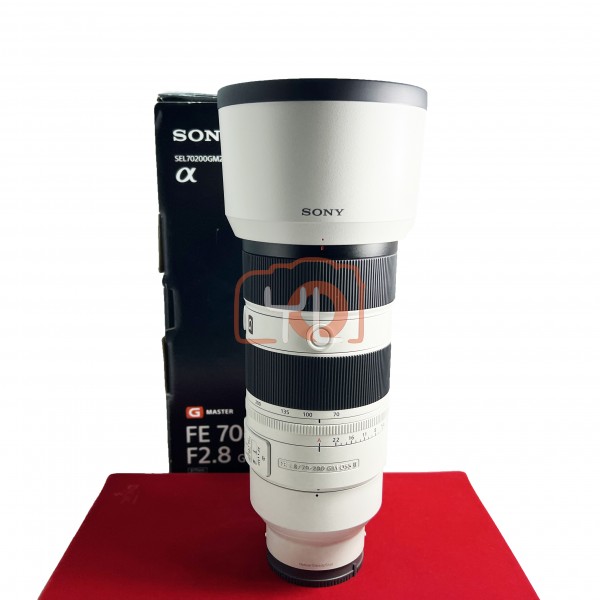 [USED-PJ33] Sony 70-200mm F2.8 GM II OSS FE Lens, 90% Like New Condition (S/N:1842541)