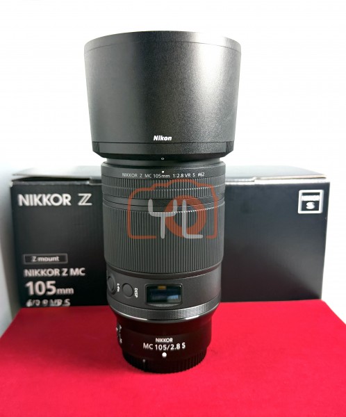[USED-PJ33] Nikon 105mm F2.8 S Macro VR Z , 95% Like New Condition (S/N:20098436)