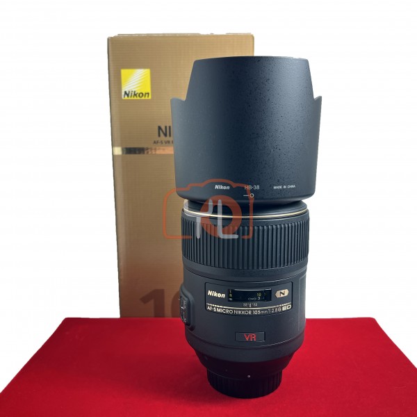 [USED-PJ33] Nikon 105mm F2.8 G VR Macro AFS, 95% Like New Condition (S/N:2097373)