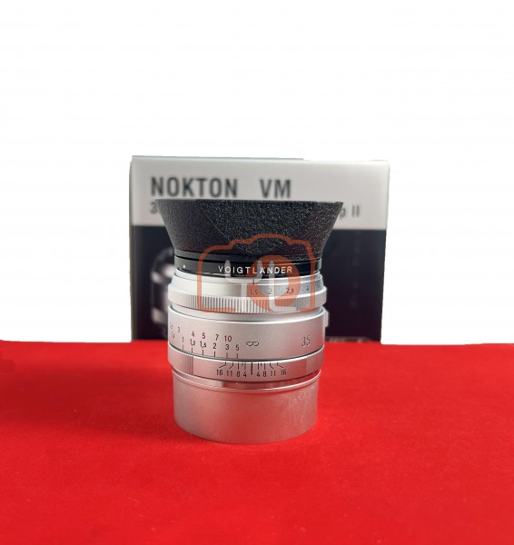 [USED-PJ33] Voigtlander 35mm F1.5 II Nokton ASPH VM (Leica M), 90% Like New Condition (S/N:7450021)