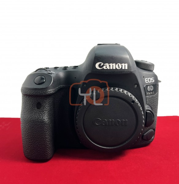 [USED-PJ33] Canon EOS 6D Mark II Body (Shutter Count : 72K) , 90% Like New Condition (S/N:138051000461)