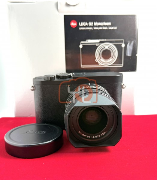 [USED-PJ33]  Leica Q2 Monochrom 19056, 90% Like New Condition (S/N:5607238)