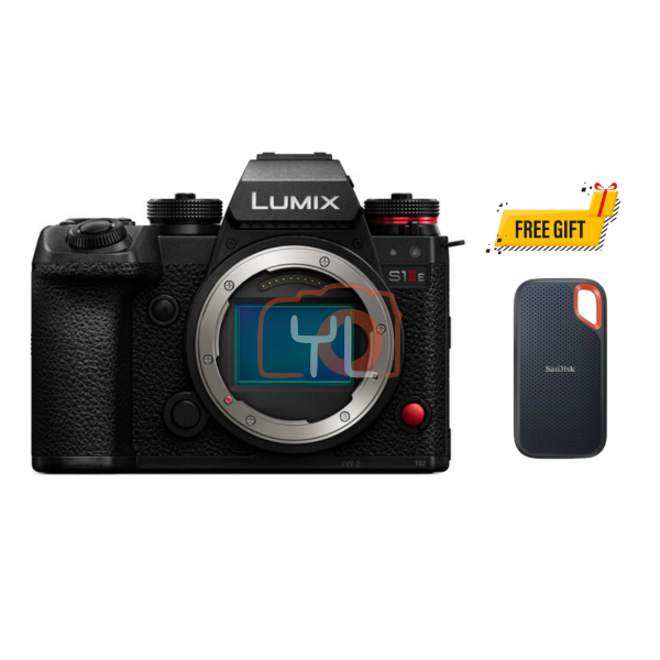 Panasonic Lumix S1 IIE Mirrorless Camera (Pre-order Free SanDisk Extreme Portable SSD V2 E61 1TB ) Until 30 JUNE 2025