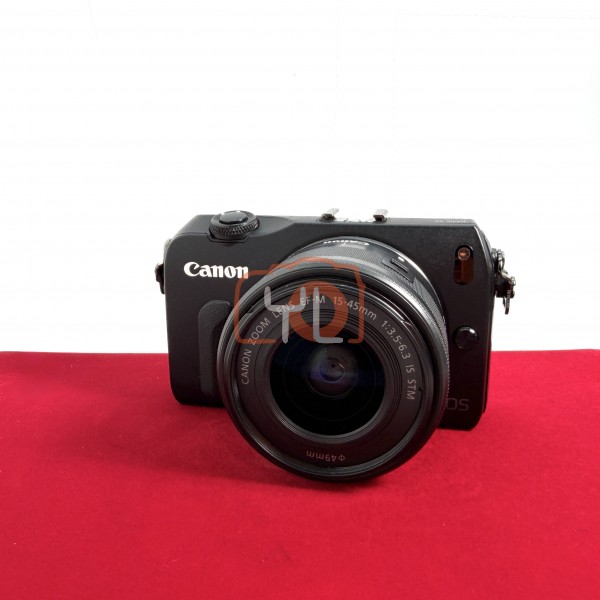 [USED-PJ33] Canon Eos M Kit (15-45mm), 90% Like New Condition (S/N:151091401612)